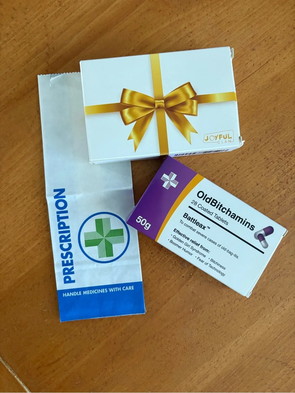 OldBitchamins 28 Coated Tablets Battleax, Gift, Brand New